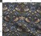 Victorian Floral Morris Inspired Arts And Crafts Damask Birds Art Nouveau Blue Green Custom Printed Fabric by Spoonflower Various Fabrics by the Yard or Fat Quarter